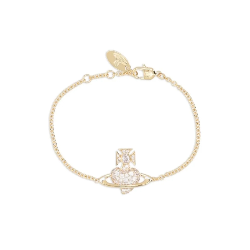 Vivienne Westwood Armband Gold Silk And Nylon Bracelet Not Applicable