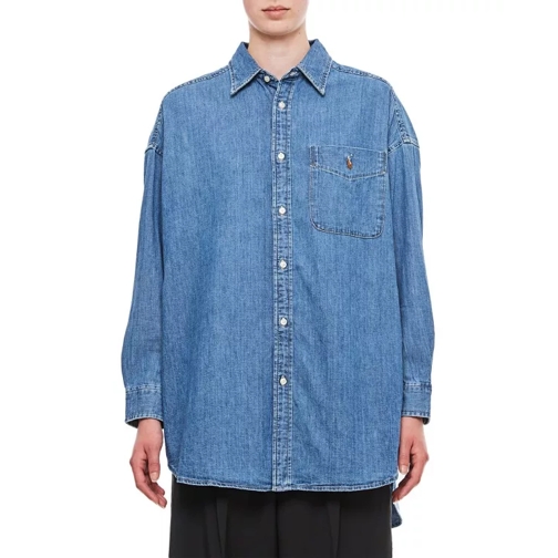 Polo Ralph Lauren Denim Oversized Shirt Blue 