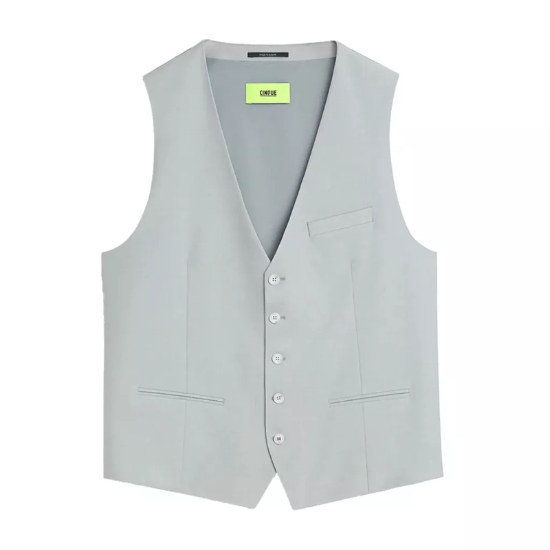Cinque  Baukasten Weste Cimonopoli Hellgrau(Image 2)