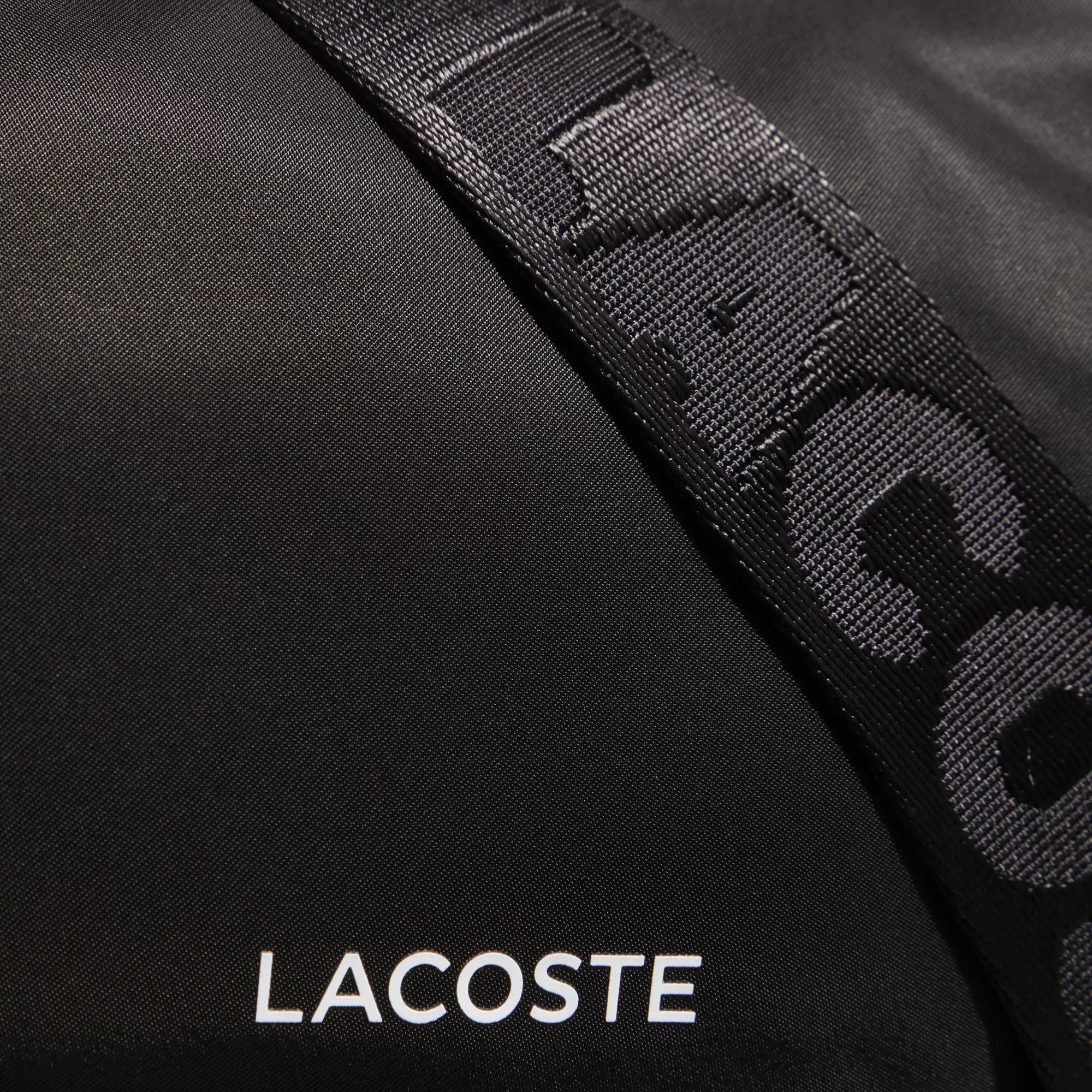 Lacoste Hobo bags Active Nylon Shoulder Bag in zwart