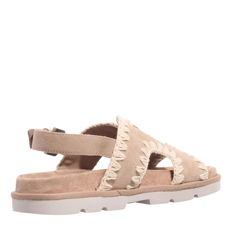 Mou Sandalen Low Bio Sandal With Back Strap Pink Sand (Flux)(Image 4)