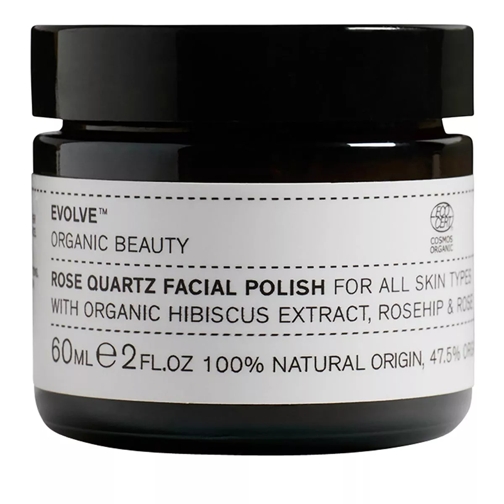 Evolve Organic Beauty ROSE QUARTZ FACIAL POLISH Cleanser