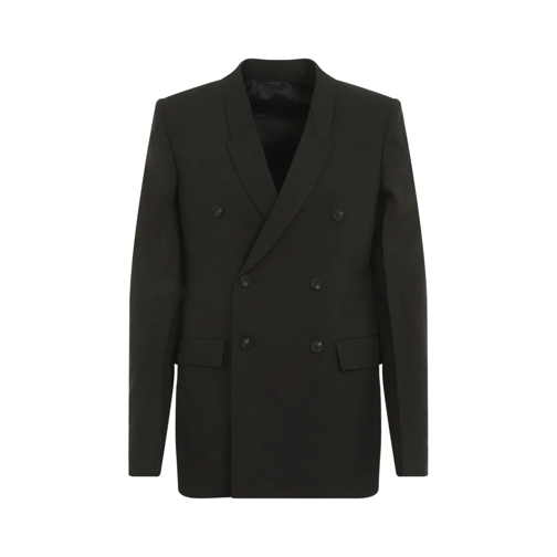 Rick Owens Jmf Green Virgin Wool Jacket Green Blazer