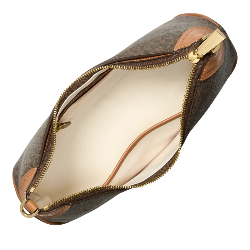 MICHAEL Michael Kors Schoudertas Md Conv Pouchette Xbody Brn/acorn(Image 3)