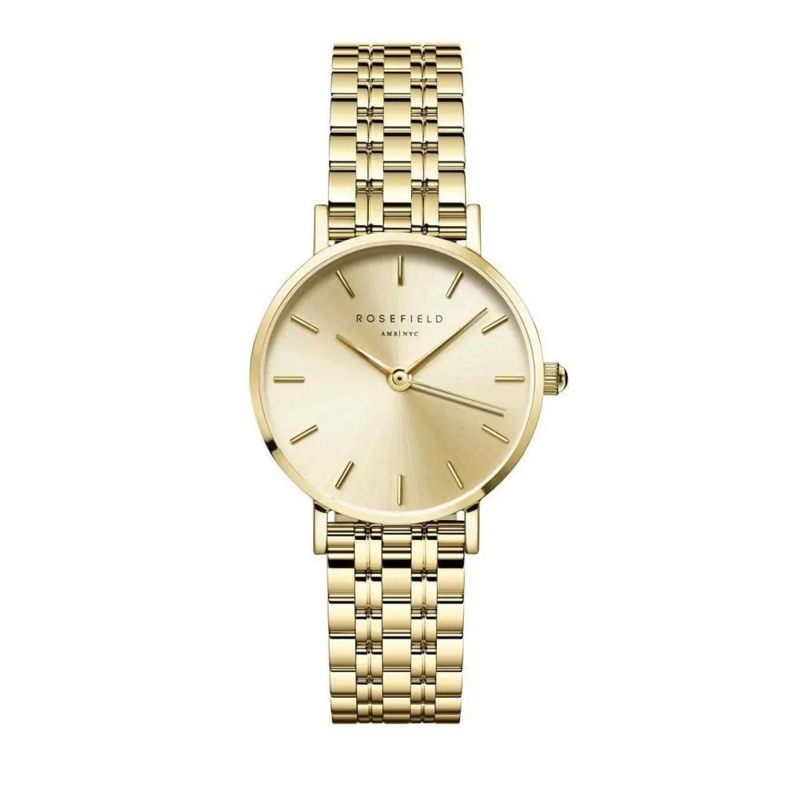 Rosefield Quarzuhr Damenuhr Small Edit champagner