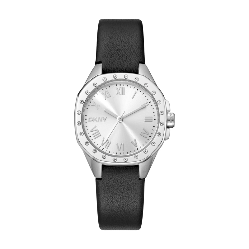 DKNY Automatikuhr Quarzuhr Brooklyn Mini schwarz
