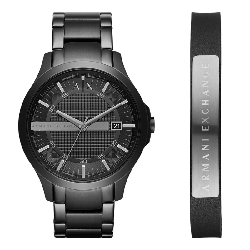 Armani Exchange Automatikuhr Uhr Schwarz