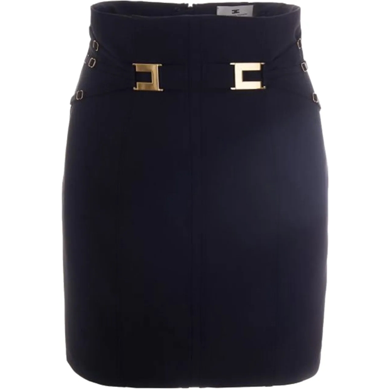 Elisabetta Franchi Midirock Skirts Black schwarz