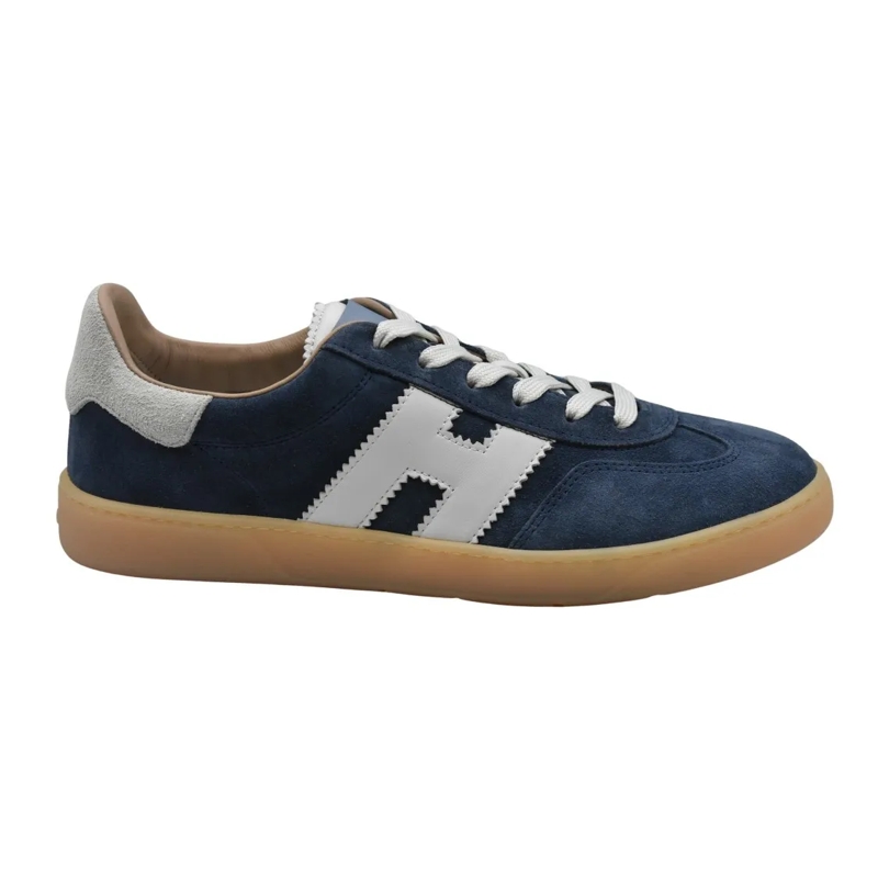 Hogan Lage-top sneaker Blue Sneakers With Contrasting Laces Blue