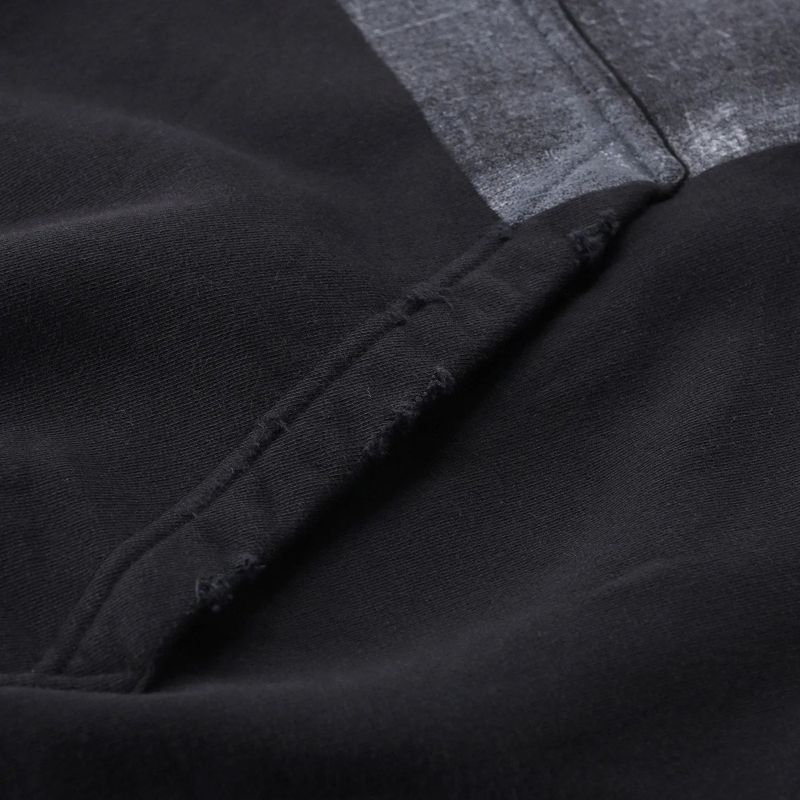 Balenciaga  Hoodie aus Baumwolle schwarz(Image 6)