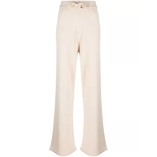 Lorena Antoniazzi Beige Flared Leg Pants Neutrals 