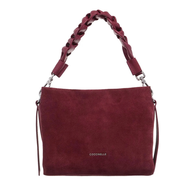 Coccinelle Crossbody Bag Boheme Suede Bimaterial Ribes/Ribes