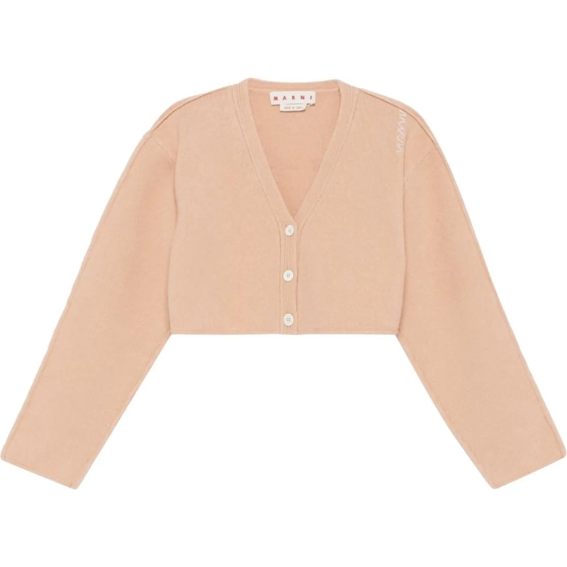Marni  Cardigan Pale Peach mehrfarbig