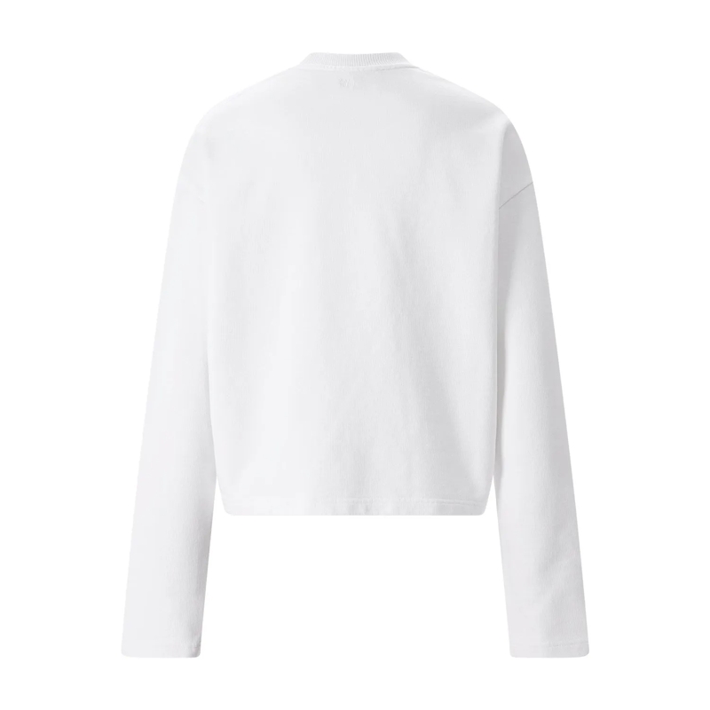 AMI Paris  Sweatshirt mit Logo weiß(Image 3)