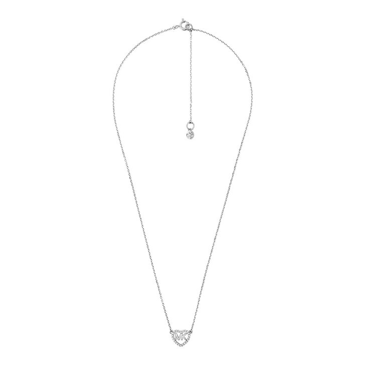 Michael Kors MKC1244AN040 Hearts Necklace Silver | Kurze Halskette
