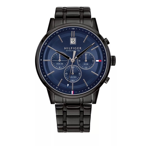 Tommy Hilfiger Men Multifunctional Watch 1791633 Black Chronograph