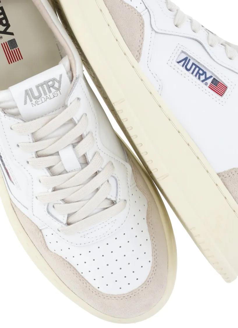 Thumbnail - Autry Low-Top Sneaker - White Autry Smooth Leather Sneakers - Gr. 36 (EU) - in Bunt - für Damen