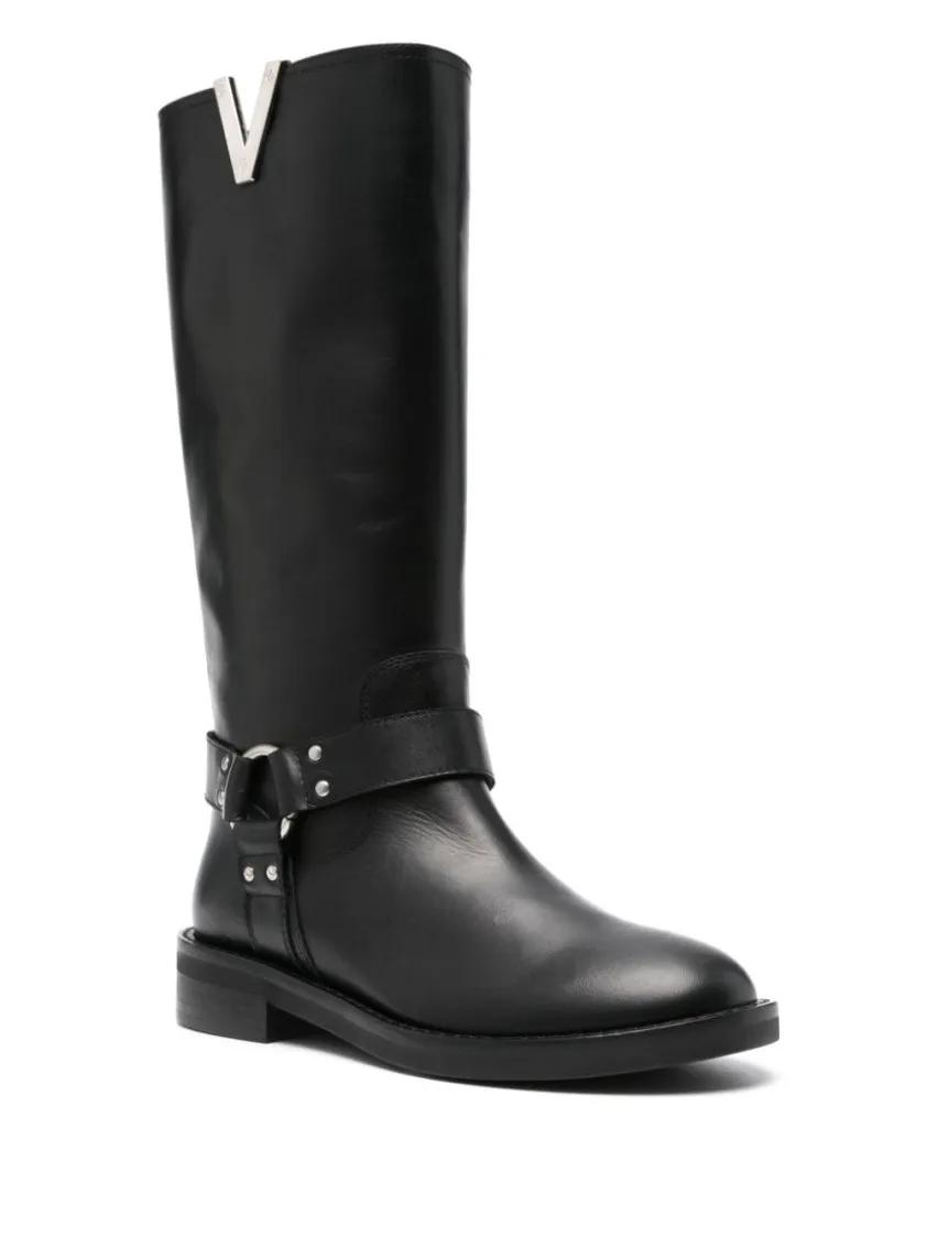 Thumbnail - Via Roma 15 Stiefel - Black Malibu Boot - Gr. 38 (EU) - in Schwarz - für Damen