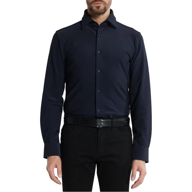 Boss Legeres Oberteil Shirts Blue blau