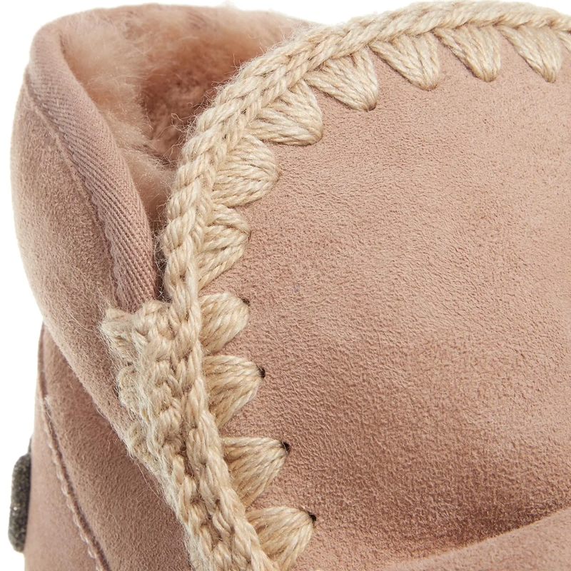 Mou Winterboots Eskimo Sneak Bold Glitter Logo Camel(Image 3)