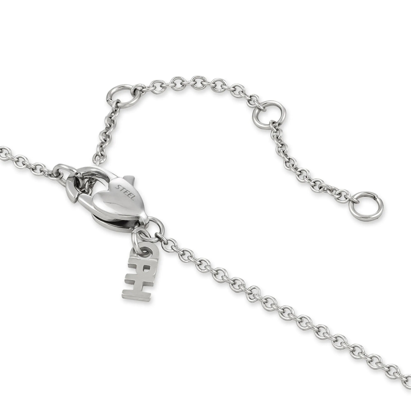 Copenhagen Mittellange Halskette Edelstahl Balloon Hearts silber(Image 4)