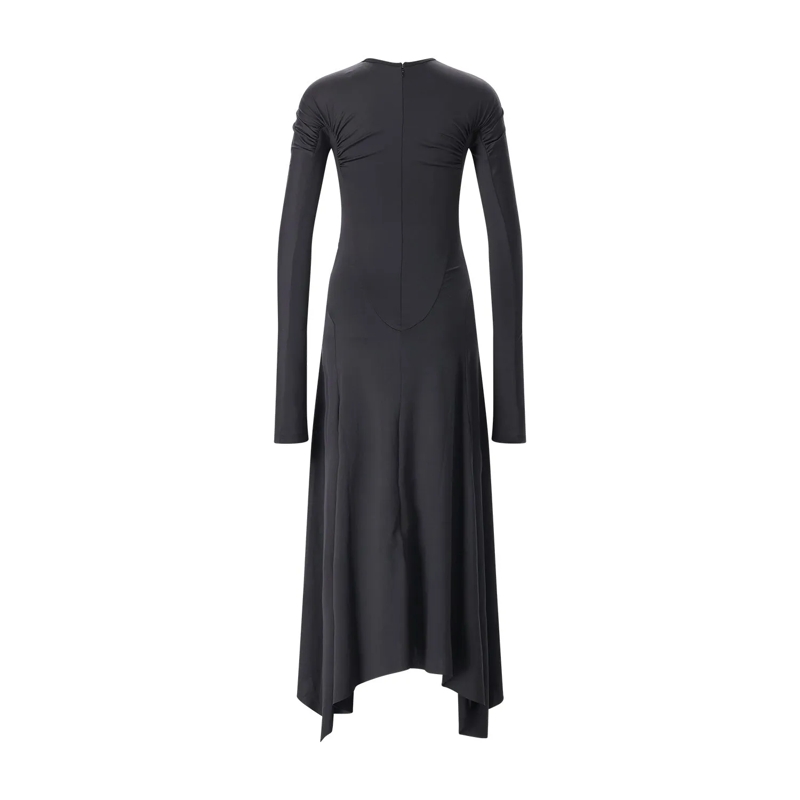 Victoria Beckham Maxikleid Elastisches Midikleid schwarz(Image 3)