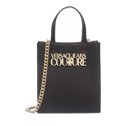 Versace Jeans Couture Logo Lock  Black Mini sac