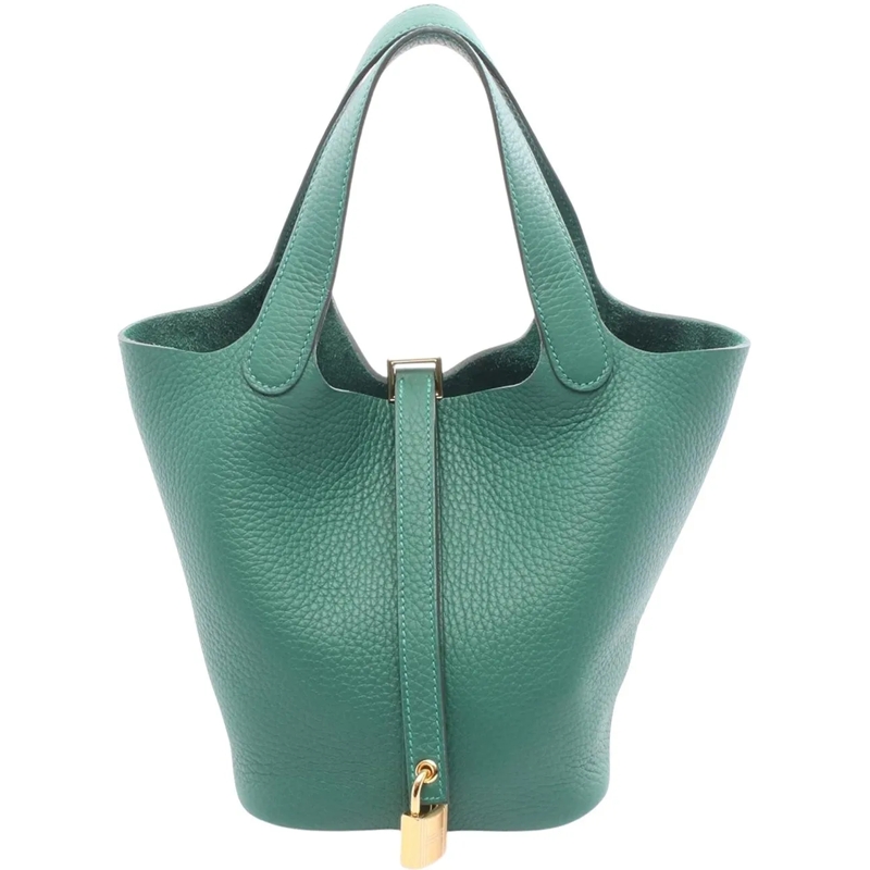 Hermès Fourre-tout Clemence Picotin Lock 18 grün