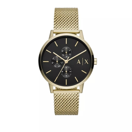 Armani Exchange Watch Cayde AX2715 Gold Multifunction Watch
