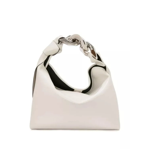 J.W.Anderson Small Chain Shoulder Bag White Axelremsväska