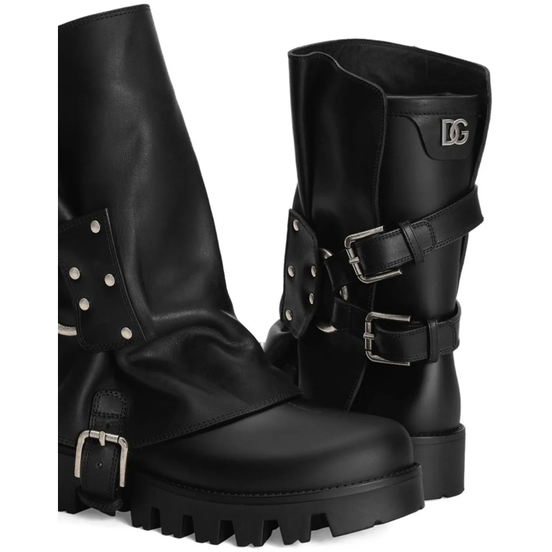 Dolce&Gabbana Bottes Boots Black schwarz