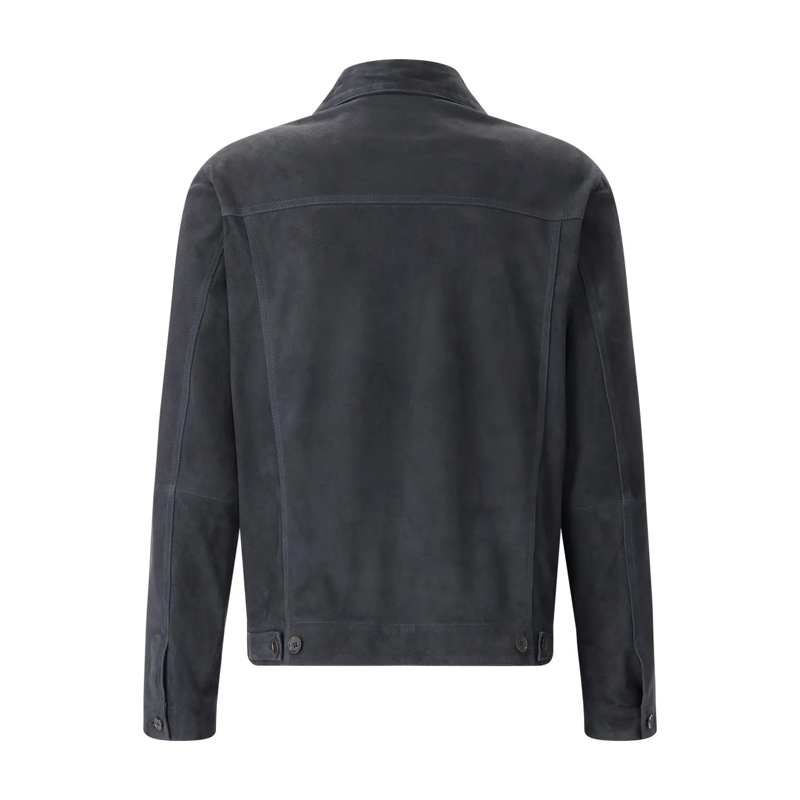 Arma Veste de transition Jacke Jaden aus Veloursleder grau(Image 6)