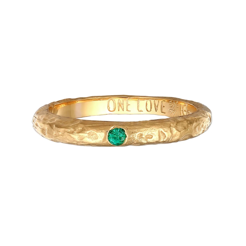Haze & Glory Ring Ring One Love Smaragd - 375 Gelbgold gold(Image 2)
