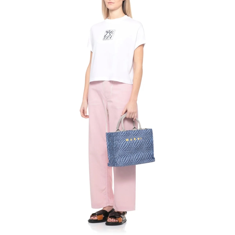 Marni Shopper Bags Blue blau(Image 2)