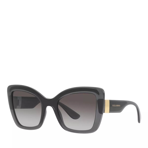 Dolce&Gabbana Sunglasses 0DG6170 Transparent Grey/Black Solglasögon