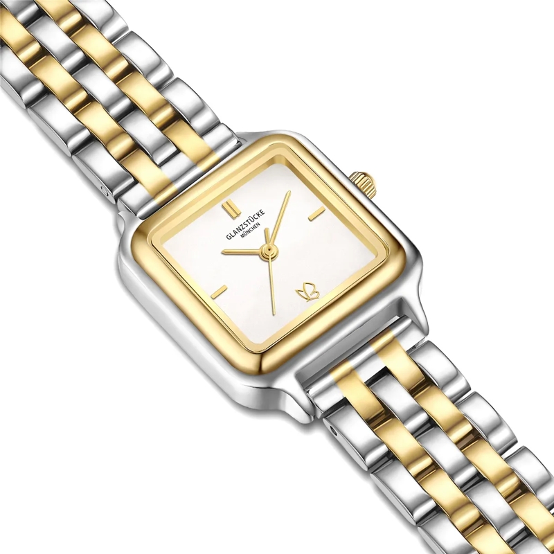 Glanzstücke München Automatikuhr Damen Armbanduhr Edelstahl silber(Image 6)