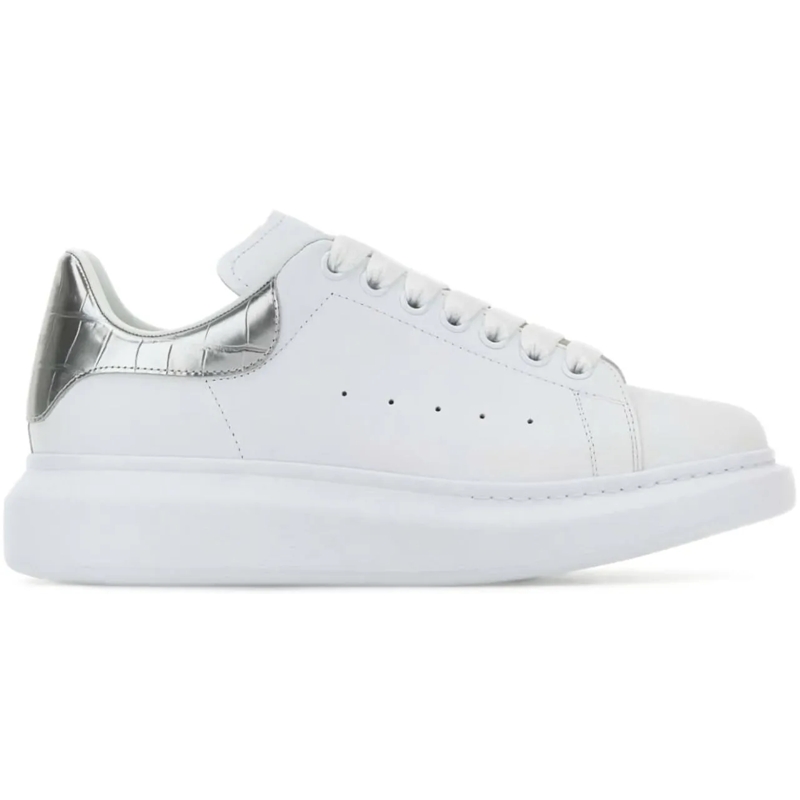 Alexander McQueen Low-Top-Sneaker Sneakers Silver silber