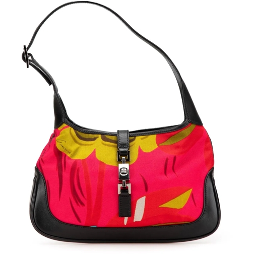 Gucci Sac à bandoulière 2000-2015 Printed Canvas Jackie Shoulder Bag rot