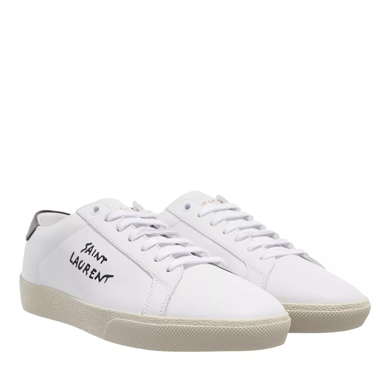 Saint Laurent Sneaker basse Court Low Sneakers White Black
