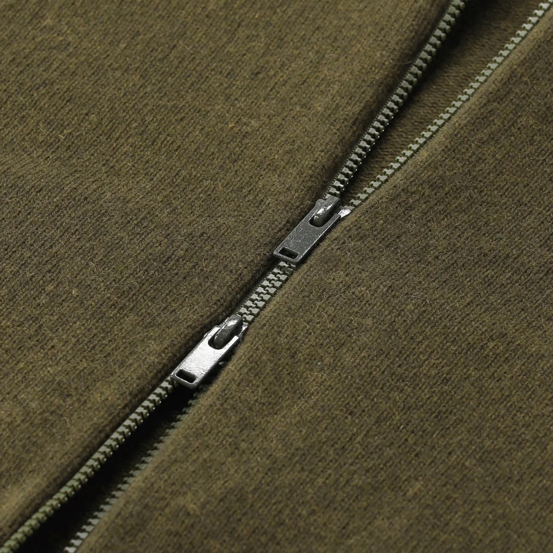 Victoria Beckham Jacke Strickjacke aus Woll-Mix grau(Image 3)