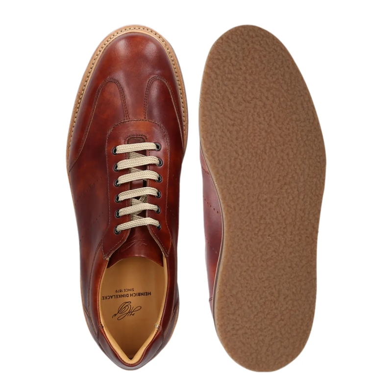 Heinrich Dinkelacker Low-Top-Sneaker Sneaker London Sneaker TC mittel-braun(Image 7)