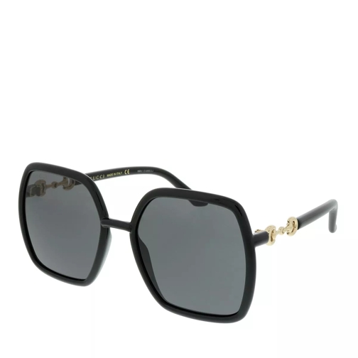 Gucci GG0890S-001 55 Sunglass WOMAN INJECTION BLACK Sonnenbrille