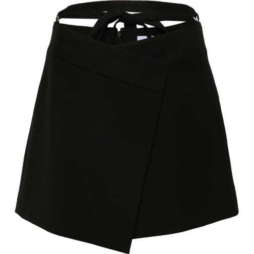 Patou Midi Rokken Skirts Black schwarz