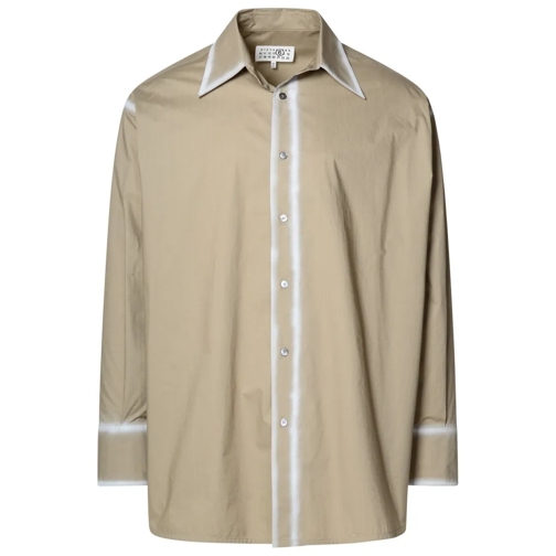 MM6 Maison Margiela Hemden Mud Cotton Shirt Neutrals