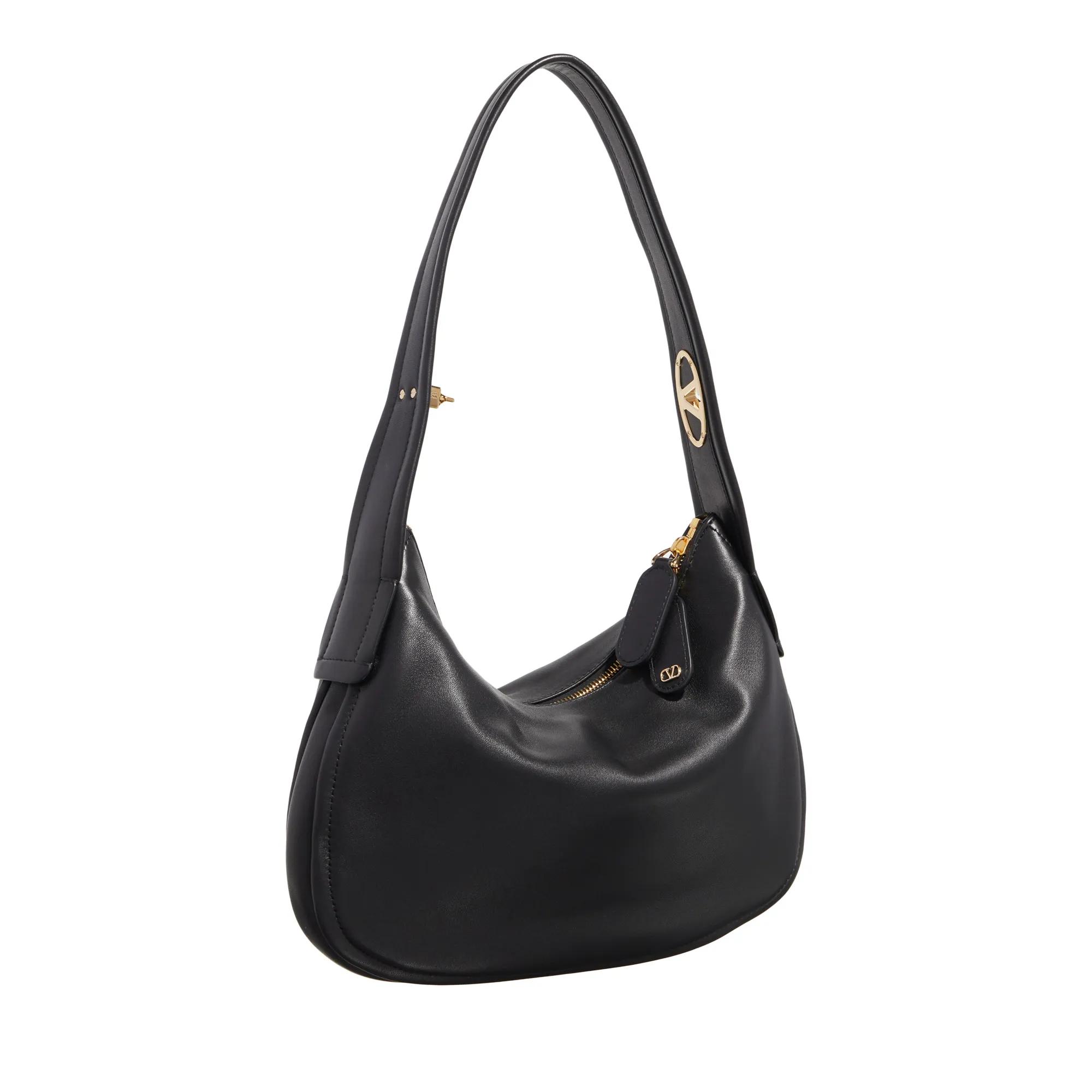 Valentino Garavani Crossbody bags Small Go-Hobo Bag in zwart