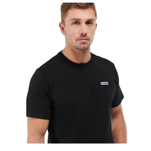 Barbour BARBOUR INTERNATIONAL RADOK POCKET TEE SCHWARZ T-S schwarz T-shirts