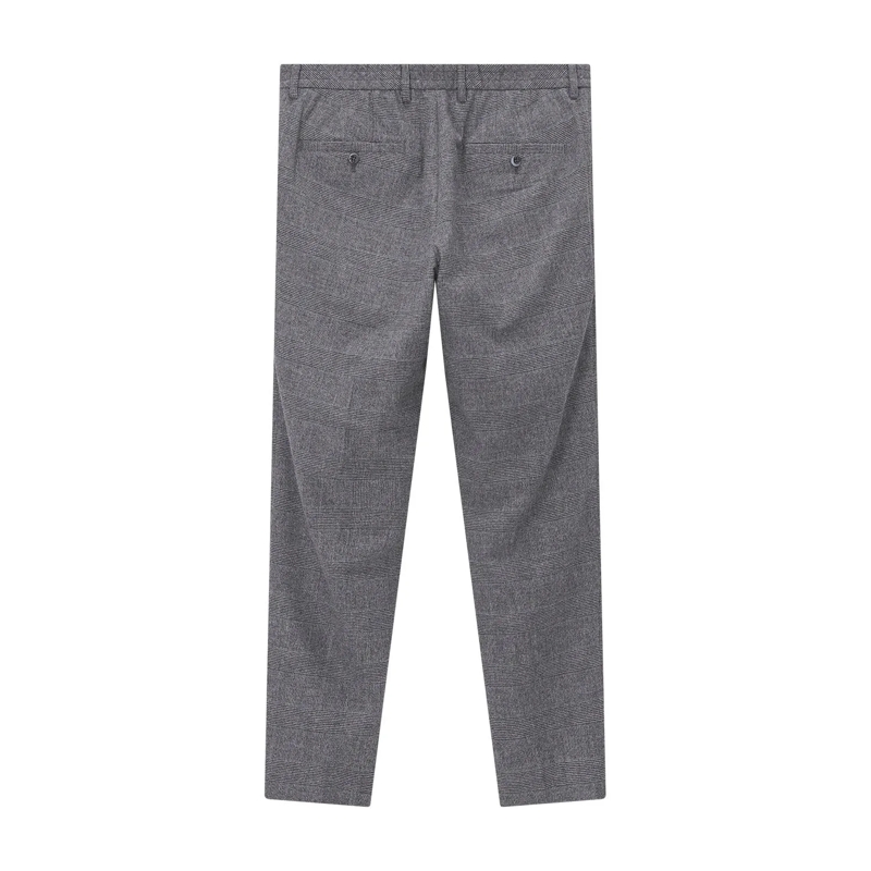 GTA Pantalon en tissu Hose Davide aus Woll-Mix grau