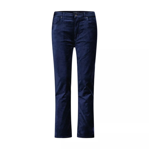 Citizens Of Humanity Bootcut Jeans Isola in Velours Dunkelblau 