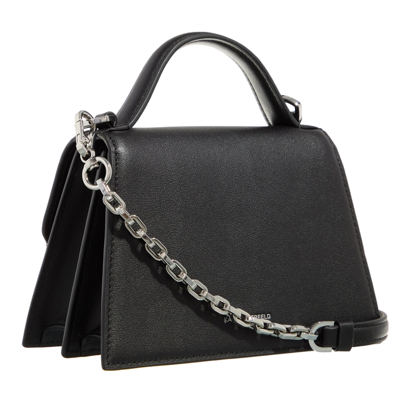 Karl Lagerfeld Satchel K/Signature 2.0 Sm Crossbody Black(Image 4)