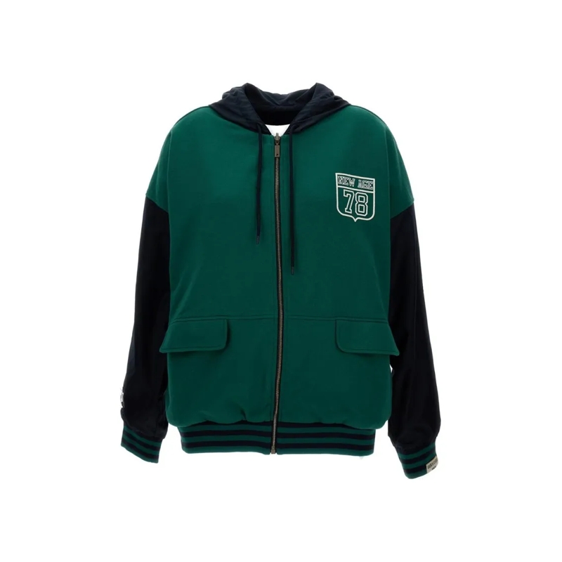 Golden Goose  Reversible Hooded Jacket Green